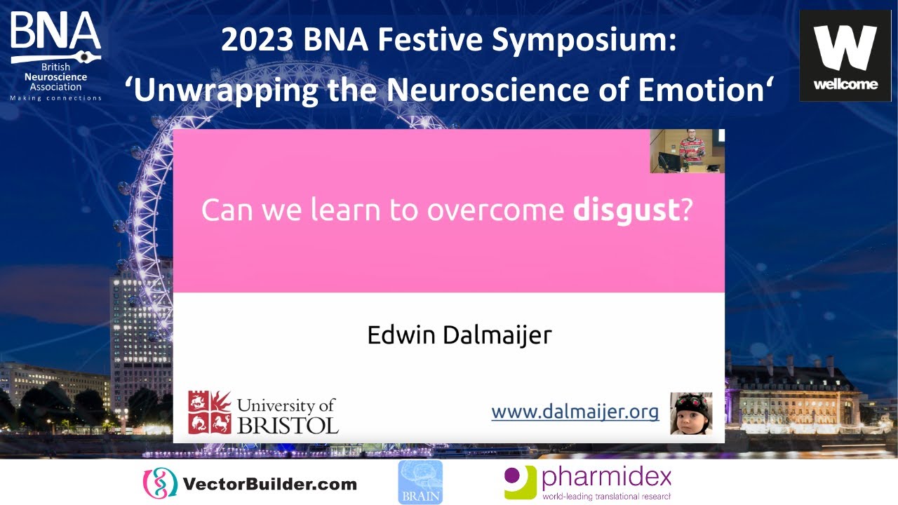Can we learn to overcome disgust? - Dr Edwin Dalmaijer