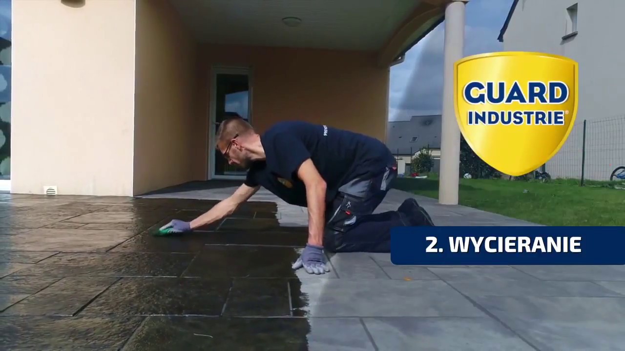 Doskonały EFEKT MOKREGO KAMIENIA i kostki brukowej - impregnat WF PREMIUM
