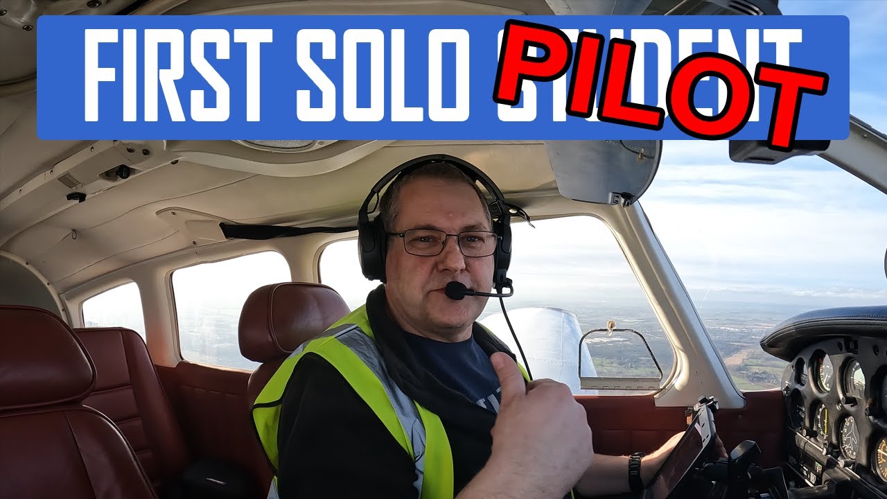 PRIVATE PILOT LICENSE Holder Takes to the Skies for FIRST Solo Flight!