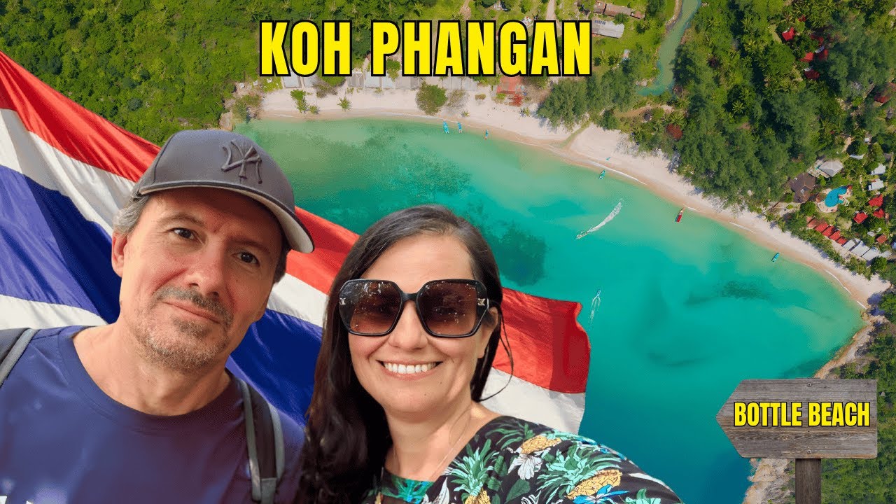 We Hiked Koh Phangan&rsquo;s Best Viewpoint 🇹🇭 INSANE Drone Shots!