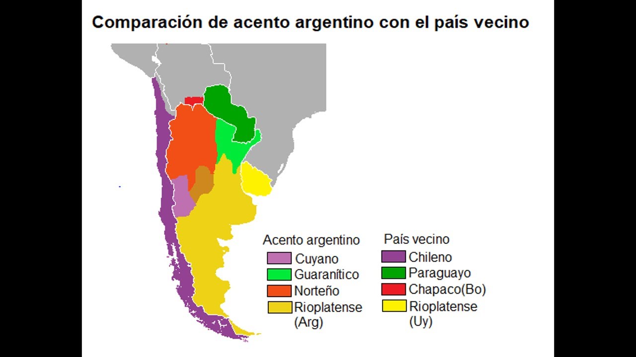 Comparaci&oacute;n de Acentos Argentinos🇦🇷 con Pa&iacute;s Vecino