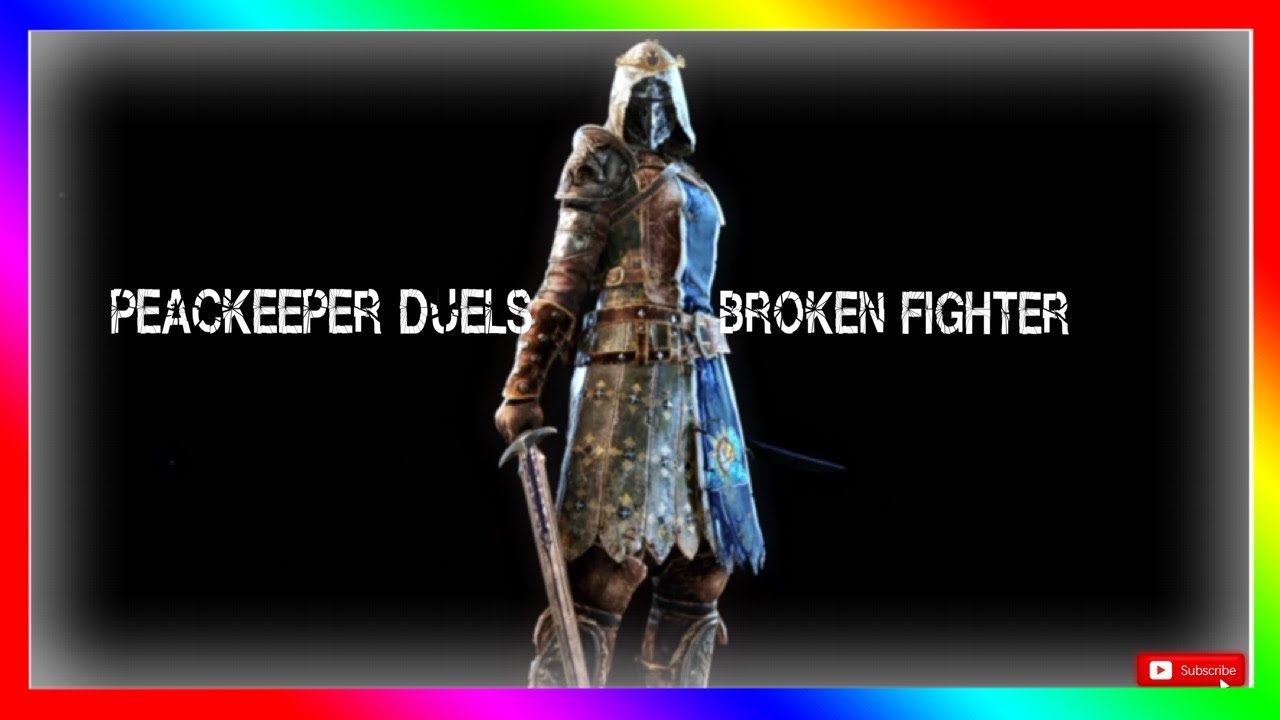 {FOR HONOR}-PEACEKEEPER DUELS...WORST REP 159 EVER! (rep 2 peacekeeper)