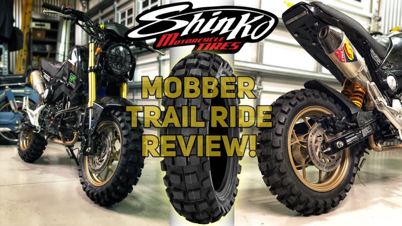 Шины Shinko Mobber 505 для Honda Grom и Honda Monkey: РАЗРУШАЮТСЯ ЛИ ОНИ?!