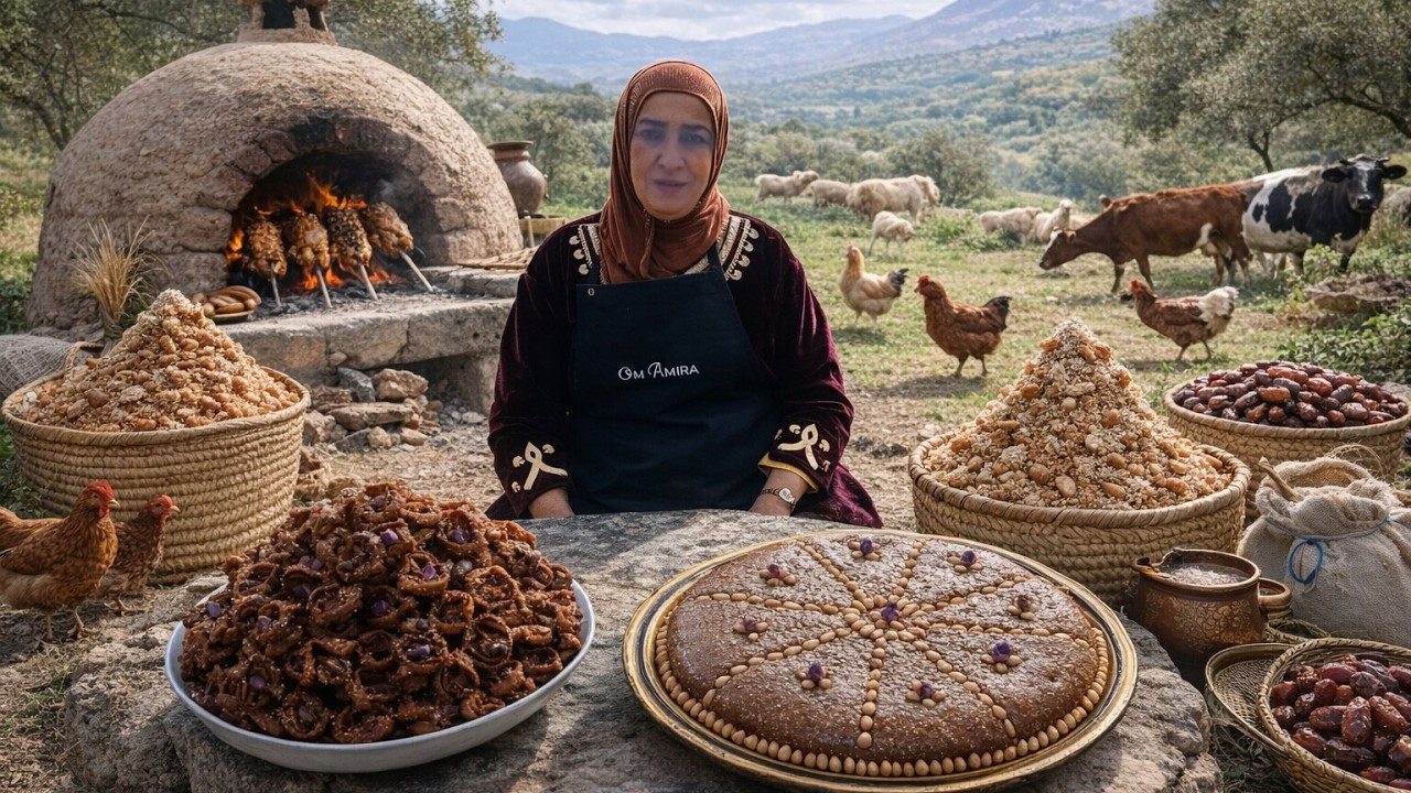وصفة الشباكية والسلو المغربي الأصلي | أسرار نجاح حلويات رمضان التقليدية بطريقة سهلة وناجحة 100% 🍯🌾