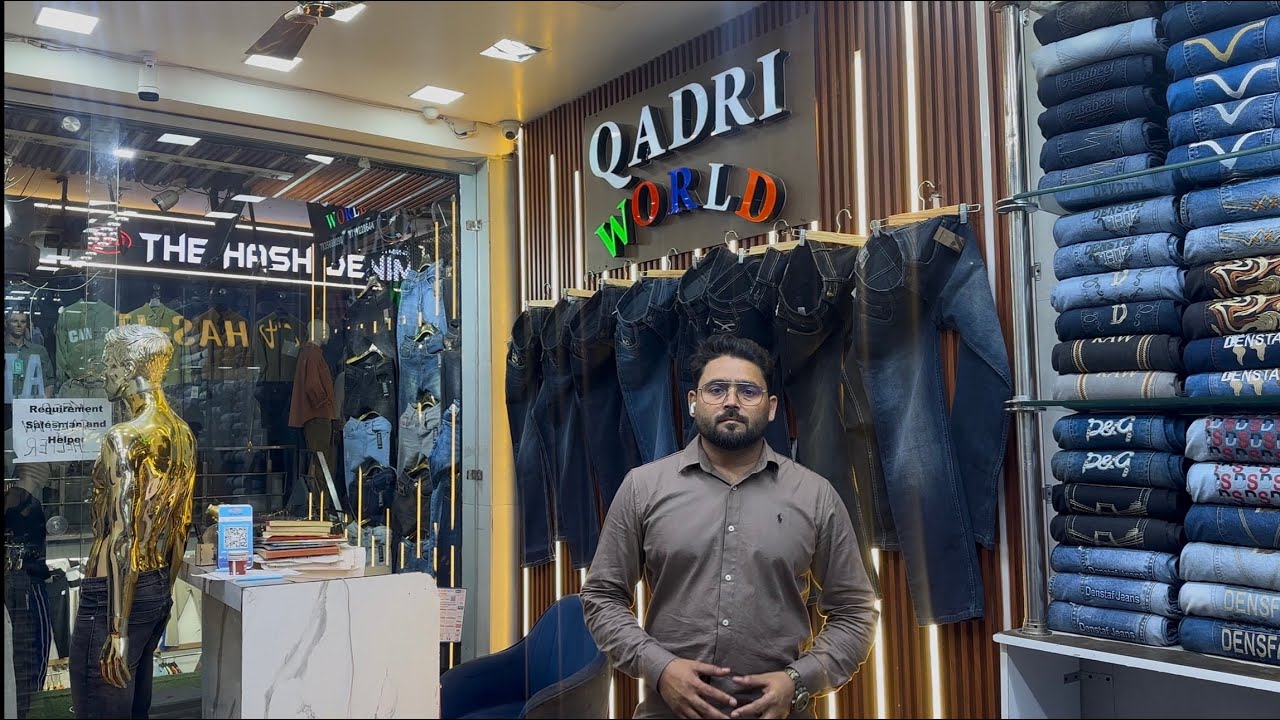 Qadri world is back 🔥 Bigest manufacturer and wholsaler “ Tank road delhi jeans market 