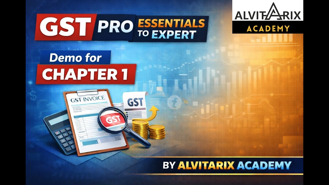 GST Pro – Essentials to Expert | Introduction to GST | Demo