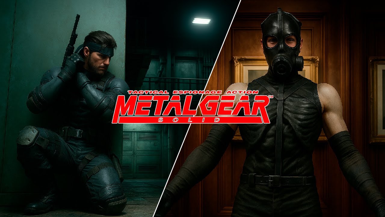 Metal Gear Solid: All Characters Reimagined in Real Life with AI