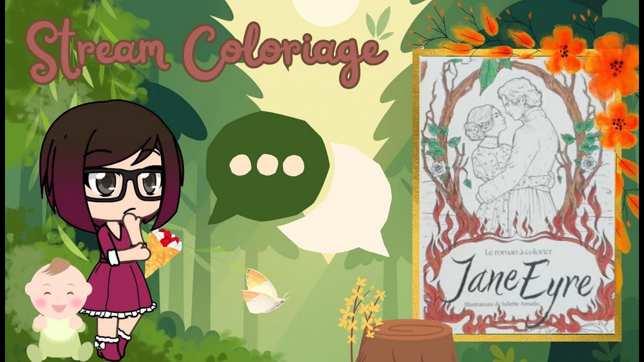 Coloriage - Jane Eyre commence à avoir des couleurs !