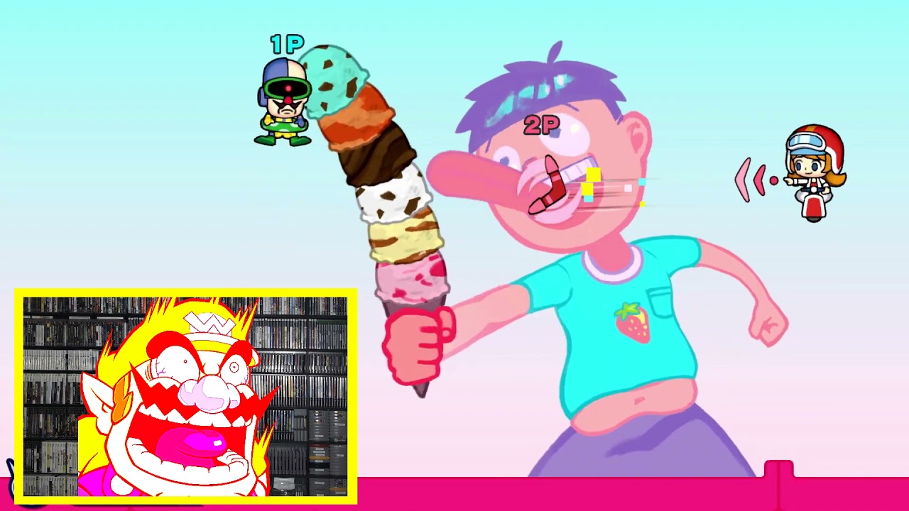 wario dies when he reacts to warioware get it together.mp4