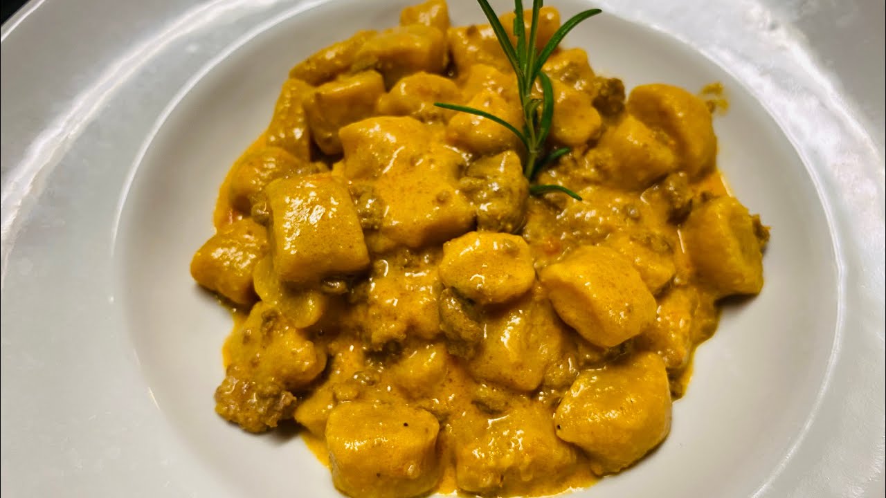 Gnocchi di zucca e ricotta pasticciati ￼￼