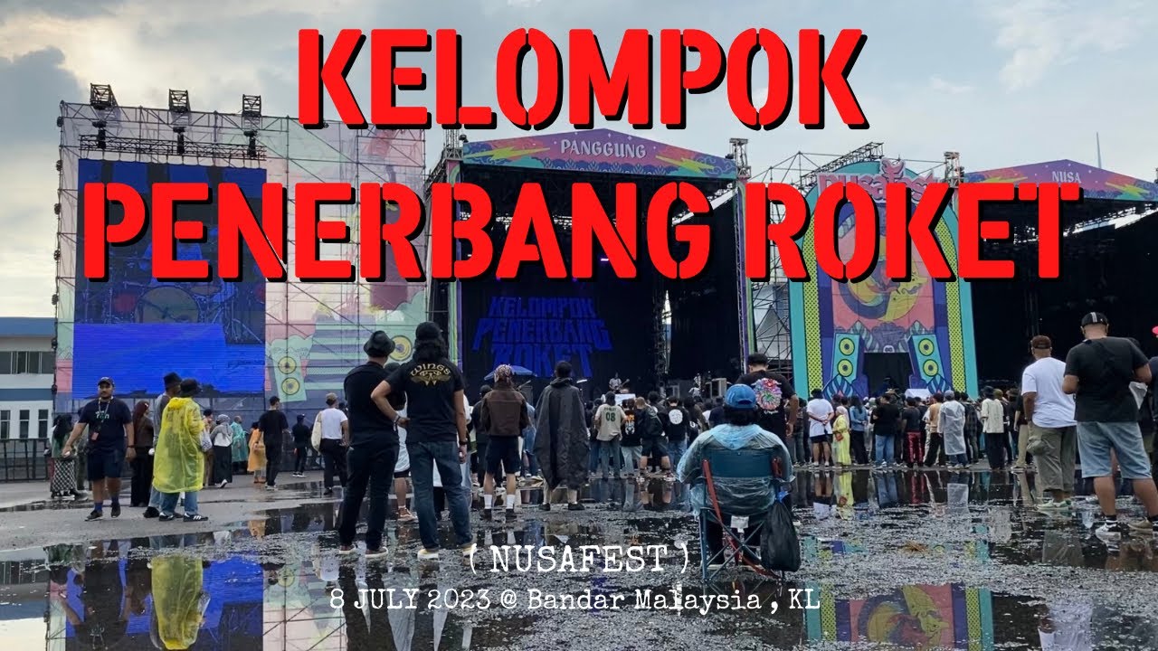 KELOMPOK PENERBANG ROKET @ NUSAFEST (Bandar Malaysia) , July 2023