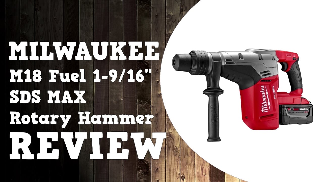 Milwaukee M18 Fuel SDS MAX 1-9/16