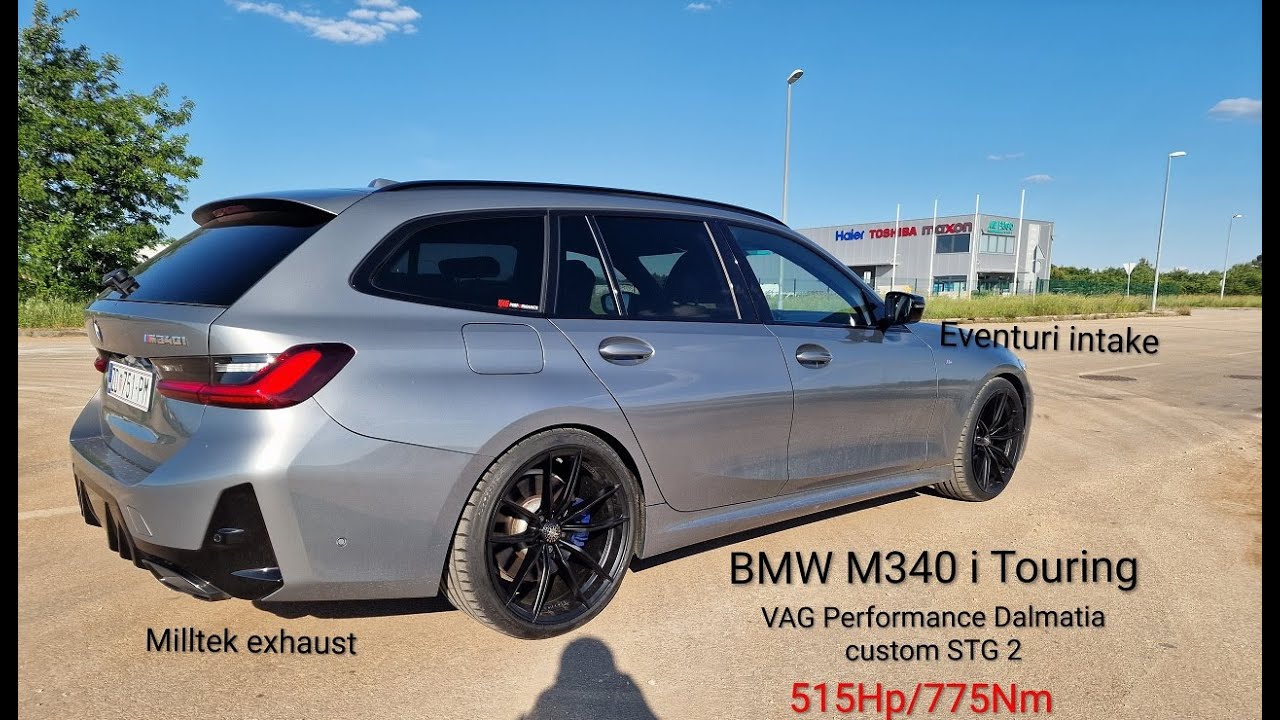 BMW M340i Touring VAG Performance Dalmatia STG 2 custom 515HP/775Nm/Dragy