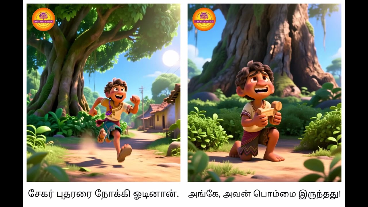 பேச்சுக் கொடுக்கும் மரமும் குட்டிச் சேகரும்