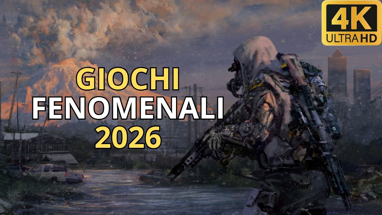 TOP 20 Videogiochi PAZZESCHI In Uscita Nel 2026