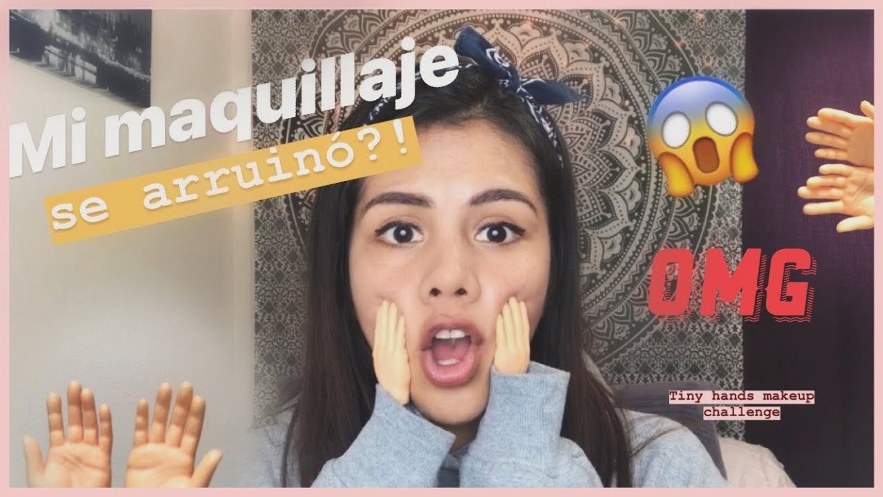 TINY HANDS CHALLENGE 🖐🏼🖐🏼l RETO MANOS PEQUE&Ntilde;AS l VANESSA EP