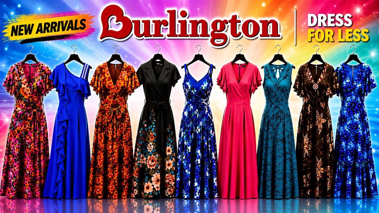 🤩BURLINGTON‼️NEW DESIGNER FASHION DRESSES 👗 FOR LESS | BURLINGTON SHOPPING 🛍️ 2026