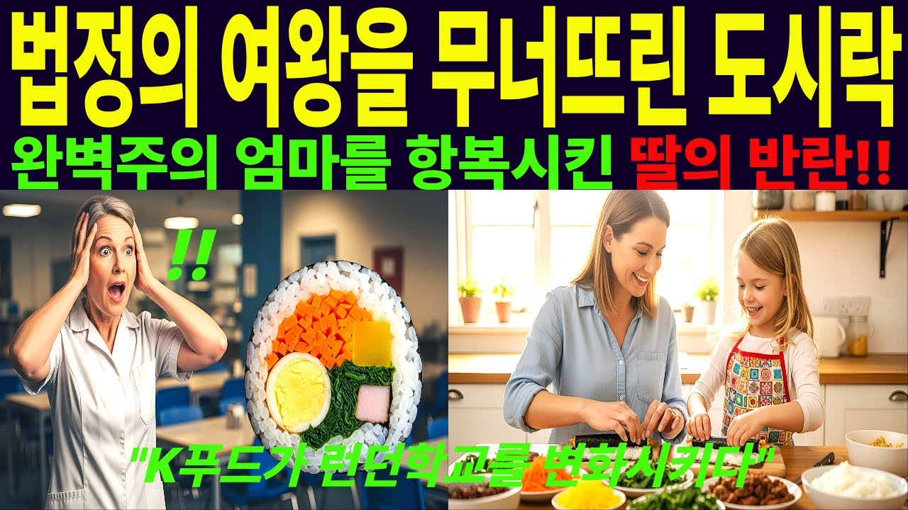 [해외감동사연] 법정의 여왕을 무너뜨린 도시락 K푸드의 위력