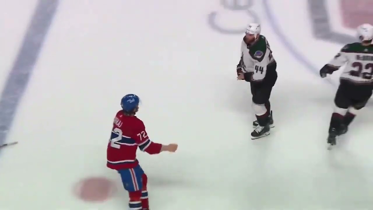 Zack Kassian vs Arber Xhekaj Oct 20, 2022
