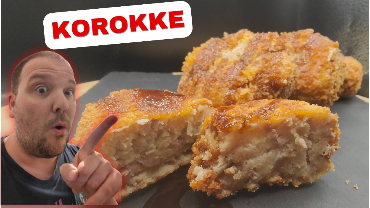 Recette de Korokke 🥔|  Recette japonaise facile de croquettes de pommes de terres #cuisinejaponaise