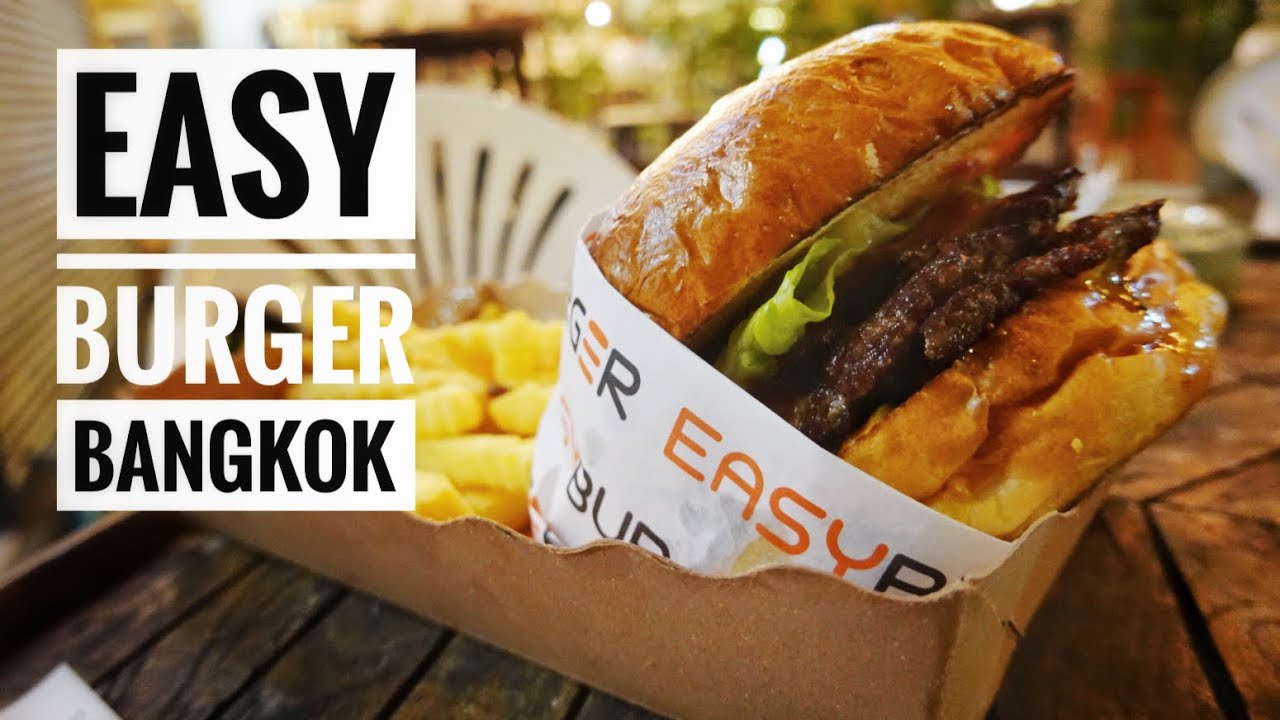 Smash Burger @ Easy Burger Bangkok, Sukhumvit 50 สแมชเบอร์เกอร์​ กับ อีซี่เบอร์เกอร์​ สุขุมวิท​ 50