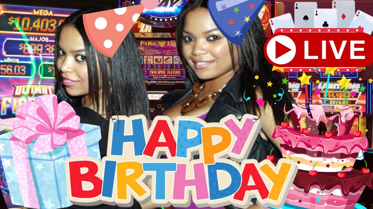 🔴 LIVE SLOTS! Happy Birthday FUN with your favorite TWINS! @Yaamava
