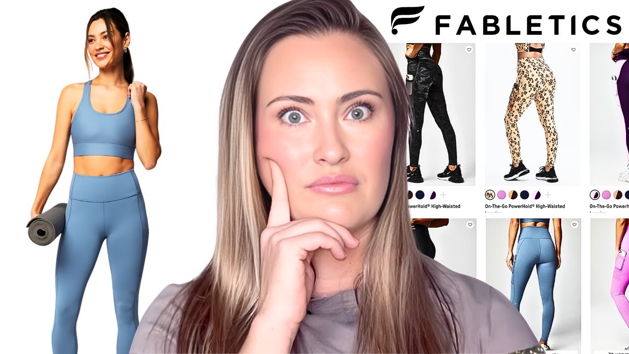 WORTH THE HYPE? FABLETICS ON THE GO POWERHOLD HIGH WAISTED POCKET LEGGINGS TRY ON REVIEW HAUL