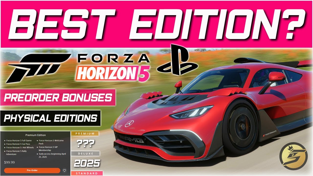 Forza Horizon 5 PREMIUM-DELUXE Edition: различия и сравнение (ПОЛНОЕ РУКОВОДСТВО ПО PLAYSTATION 5...