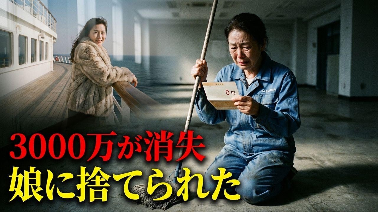 老後資金3000万が5年で消失…娘に捨てられ70歳清掃員になった末路