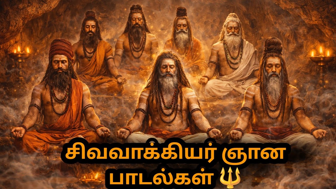சிவவாக்கியர் சித்தர் 5 பாடல்கள் | ஆன்மிக ஞானம் தரும் சித்தர் பாடல்கள் 🔱