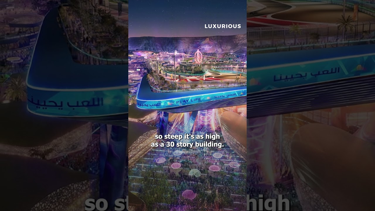 Saudi Arabia Is Building A $500 Million F1 Track! #luxurious #luxury #f1 #saudiarabia