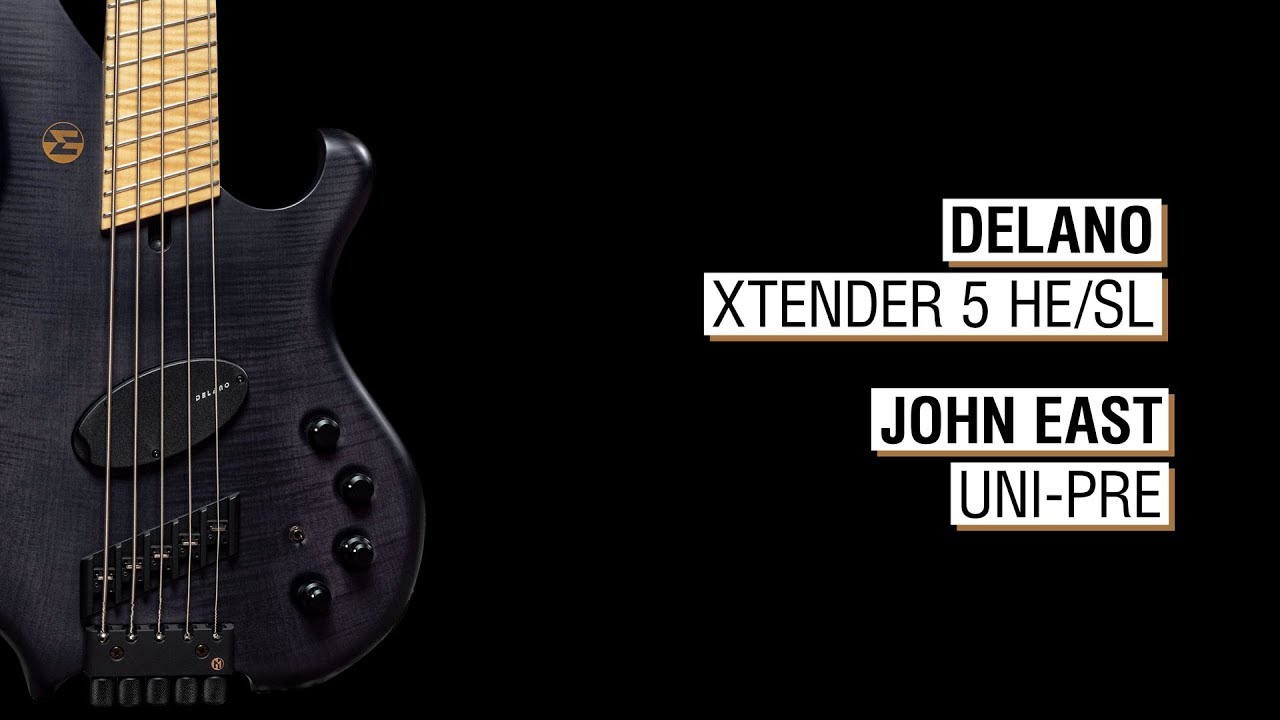 Delano Xtender 5 HE/SL + John East UNI-PRE - Maruszczyk Frog 5a Headless Multiscale