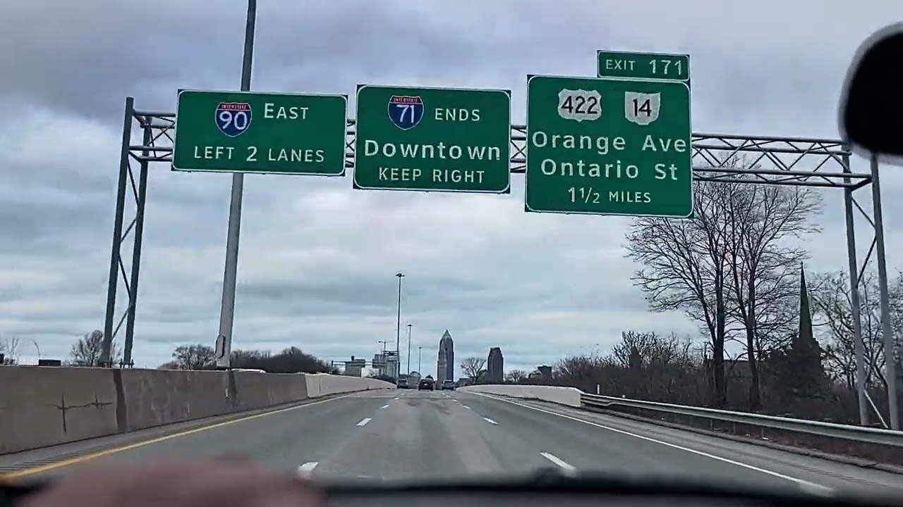 Middleburg Heights To Downtown Cleveland