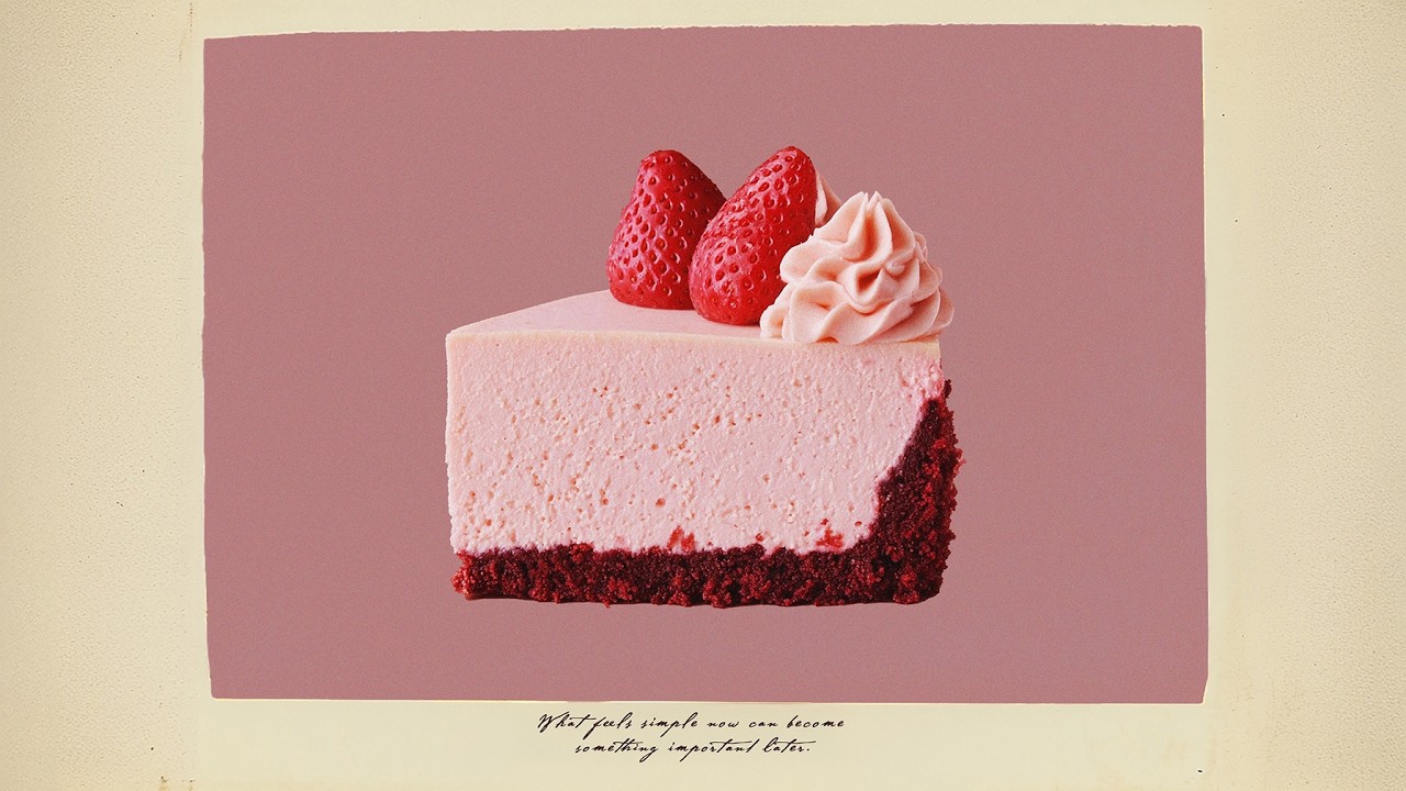 Strawberry Cheesecake.