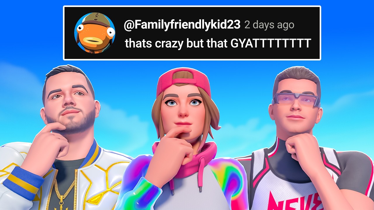 WHO IS THAT COMMENT ABOUT? (ft. NickEh30 & CourageJD)