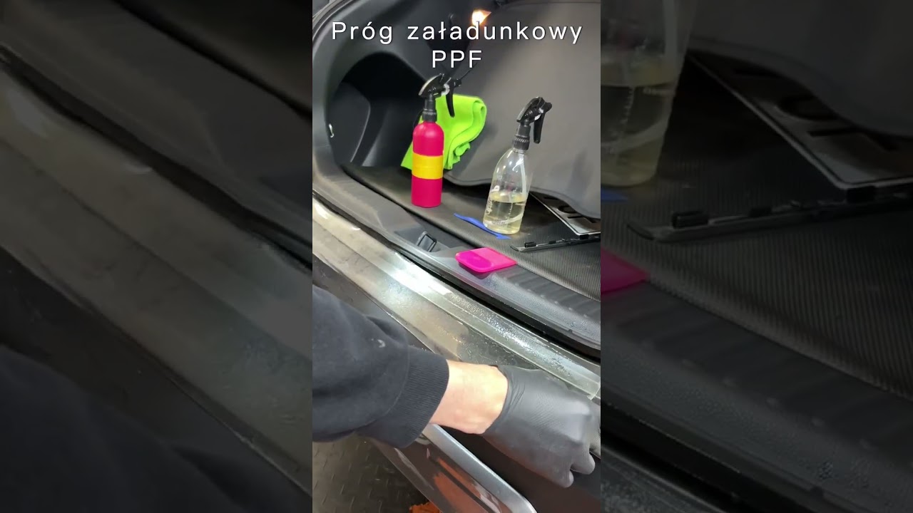 Aplikacja Folii PPF na małych elementach w Prestige Garage - Premium Detaiing #wrapping #jaworzno