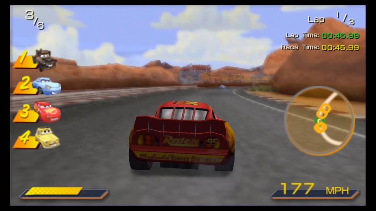 Cars PSP Gameplay