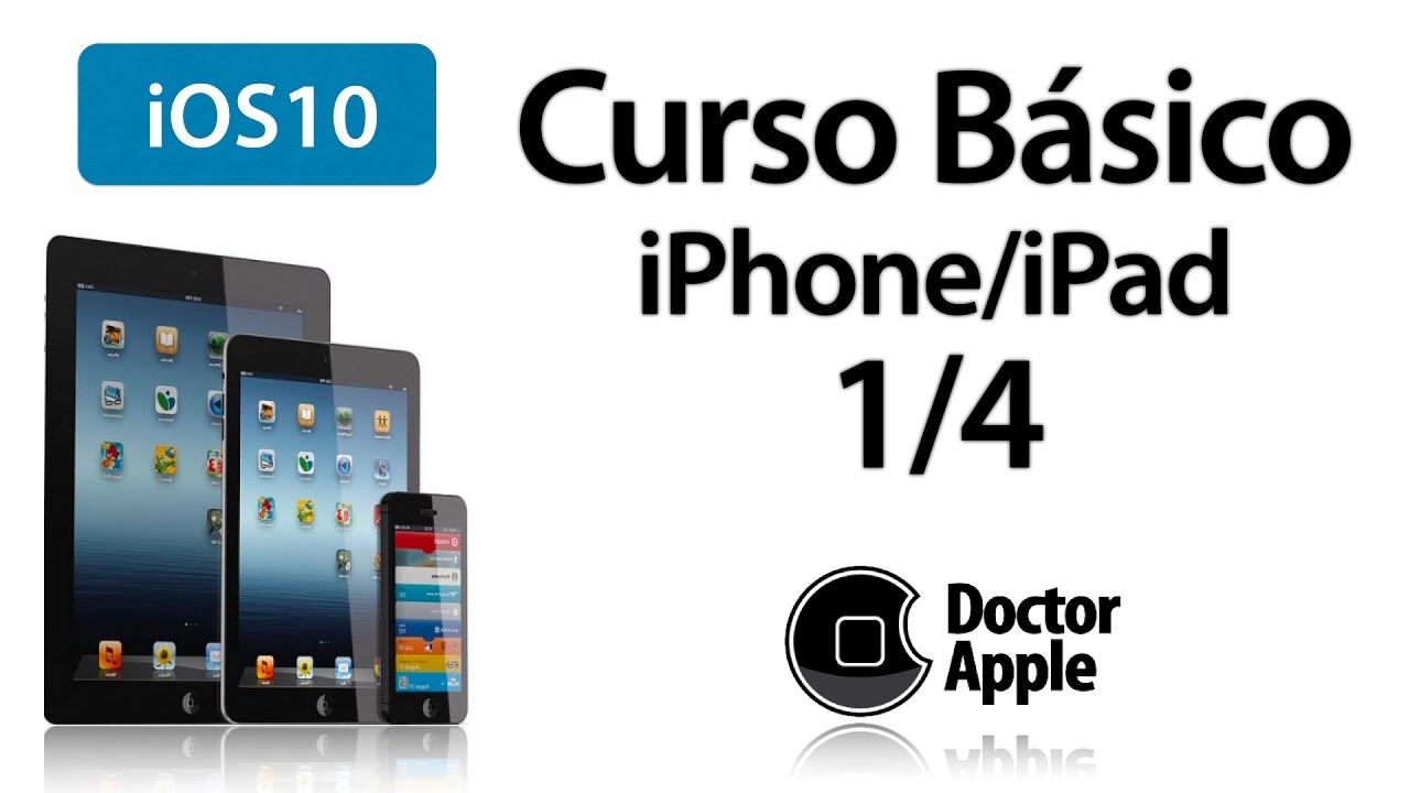 Curso Gr&aacute;tis B&aacute;sico iPhone e iPad - Aprenda a usar o iPhone 1/4