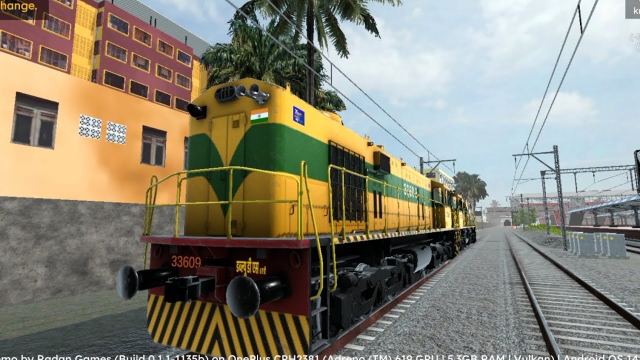 Wds locomotive training testing in indian railway #train #subscribe #like #share #railway #railworks