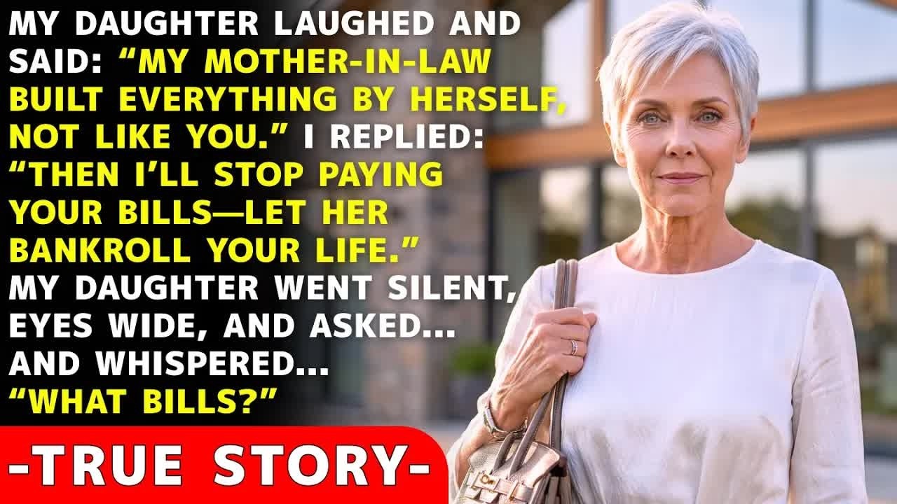 My Daughter Said： “My MIL Did It All Alone—Unlike You ” She Never Expected What Came Next…