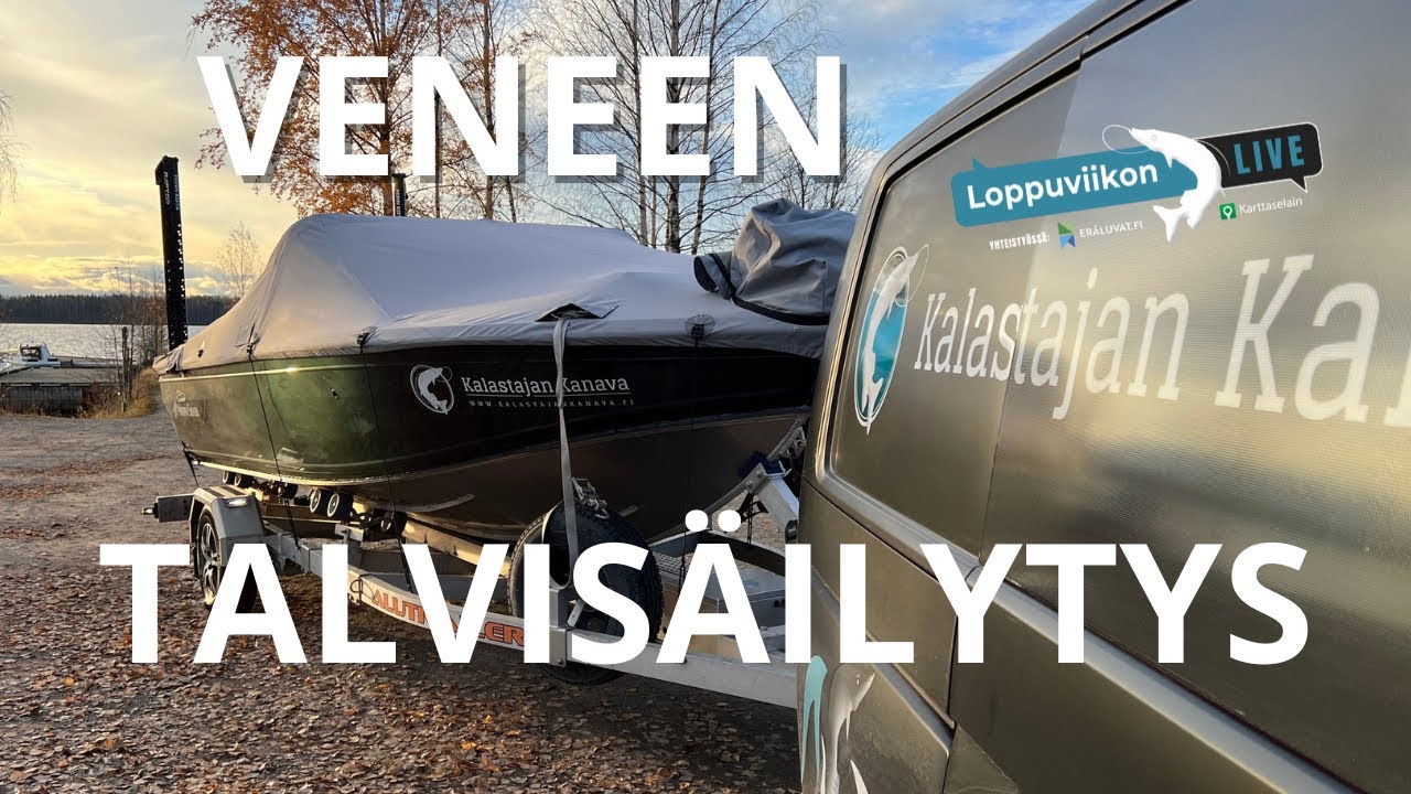 Veneen talvisäilytys