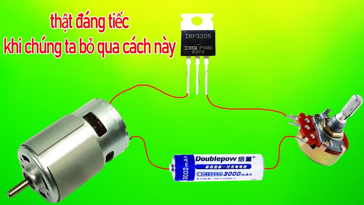Môtơ 775 kết hợp, Mosfet 80n70 ..vv, Chế bộ điều tốc 12v, Sáng tạo hay mỗi ngày