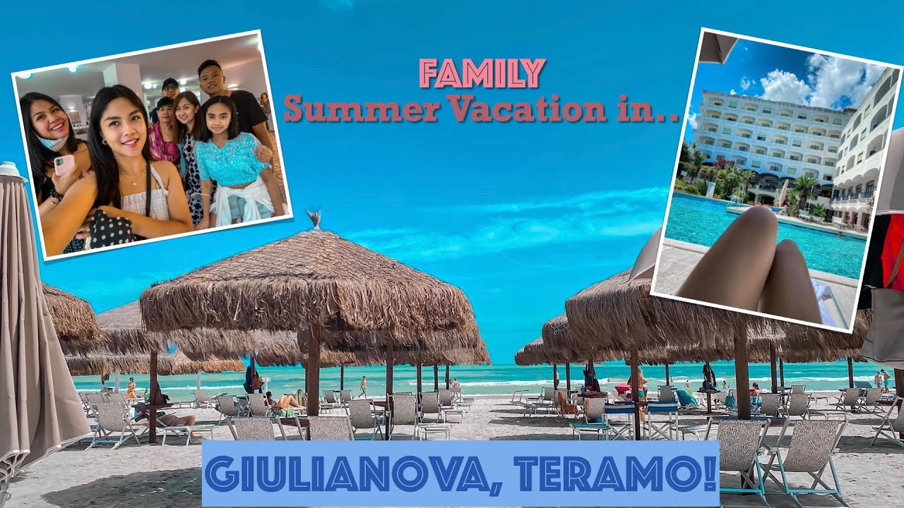 TravelVlog: Family Trip in Giulianova 🌊#BonusVacanze
