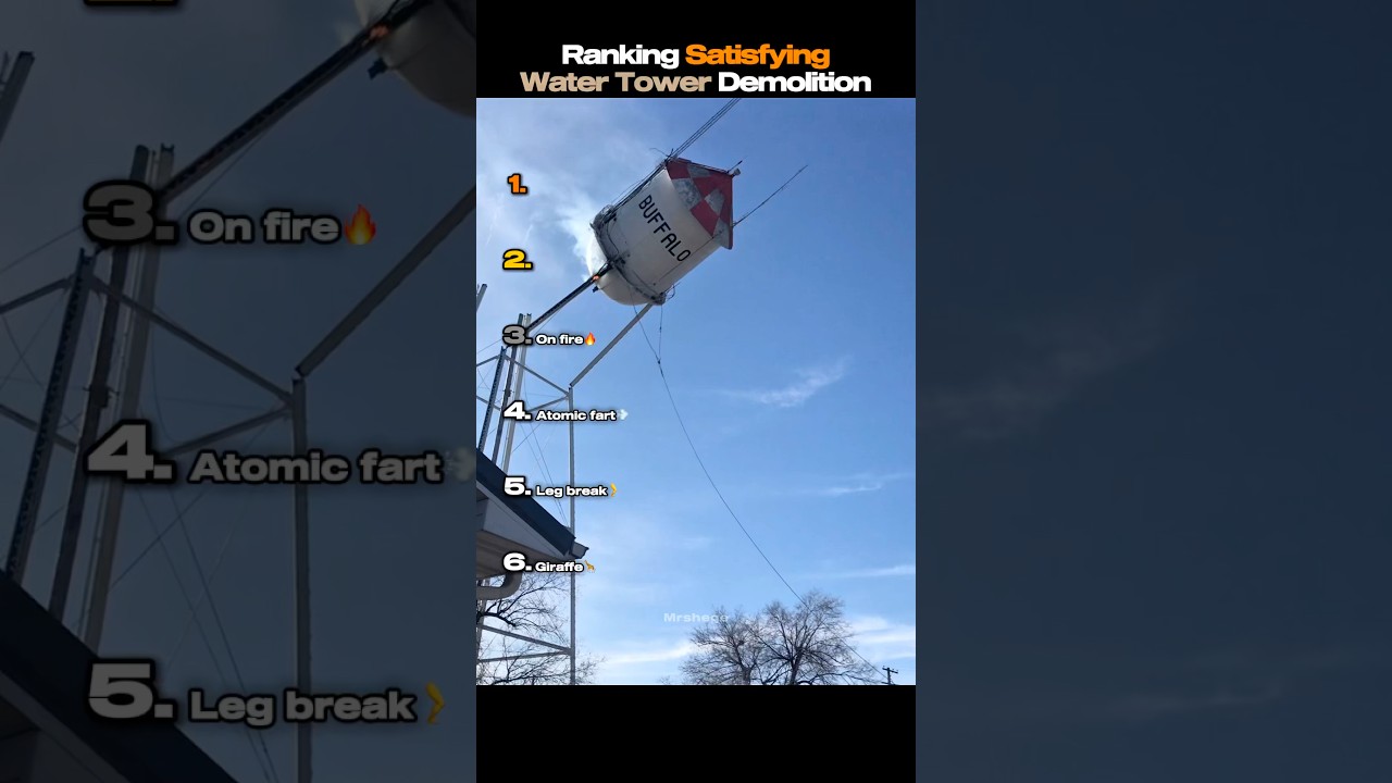 Ranking Satisfying Water Tower Demolition