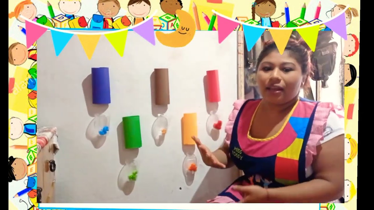 material didáctico casero según método Montessori