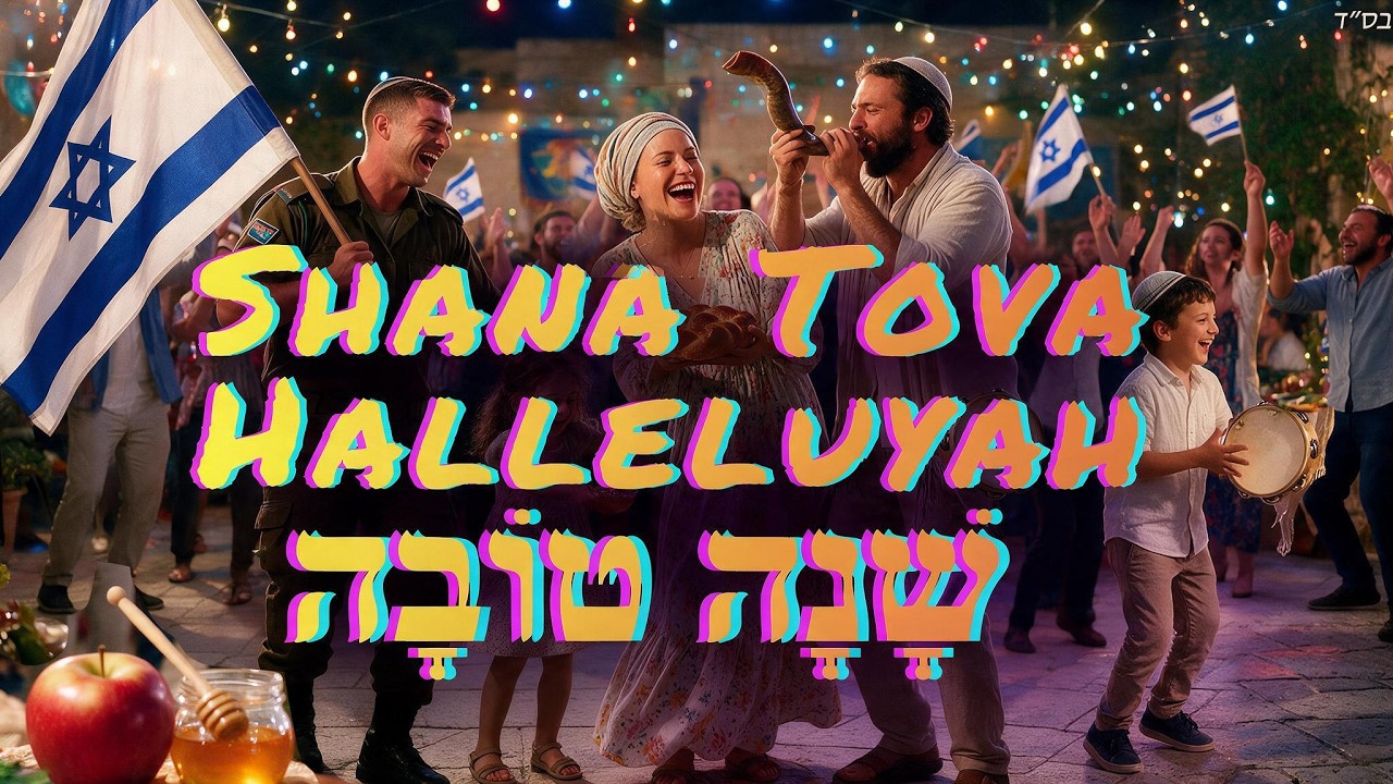 SHANA TOVA! HALLELUJAH 🔥 Party Song for Rosh Hashanah Jewish Anthem | Am Yisrael Chai