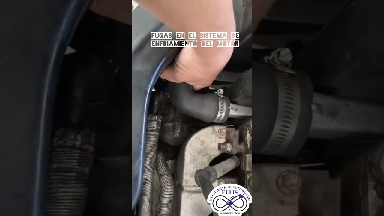 FUGAS EN EL SISTEMA DE ENFRIAMIENTO DEL MOTOR #automobile #mecanica #fuga #sistemadeenfriamiento