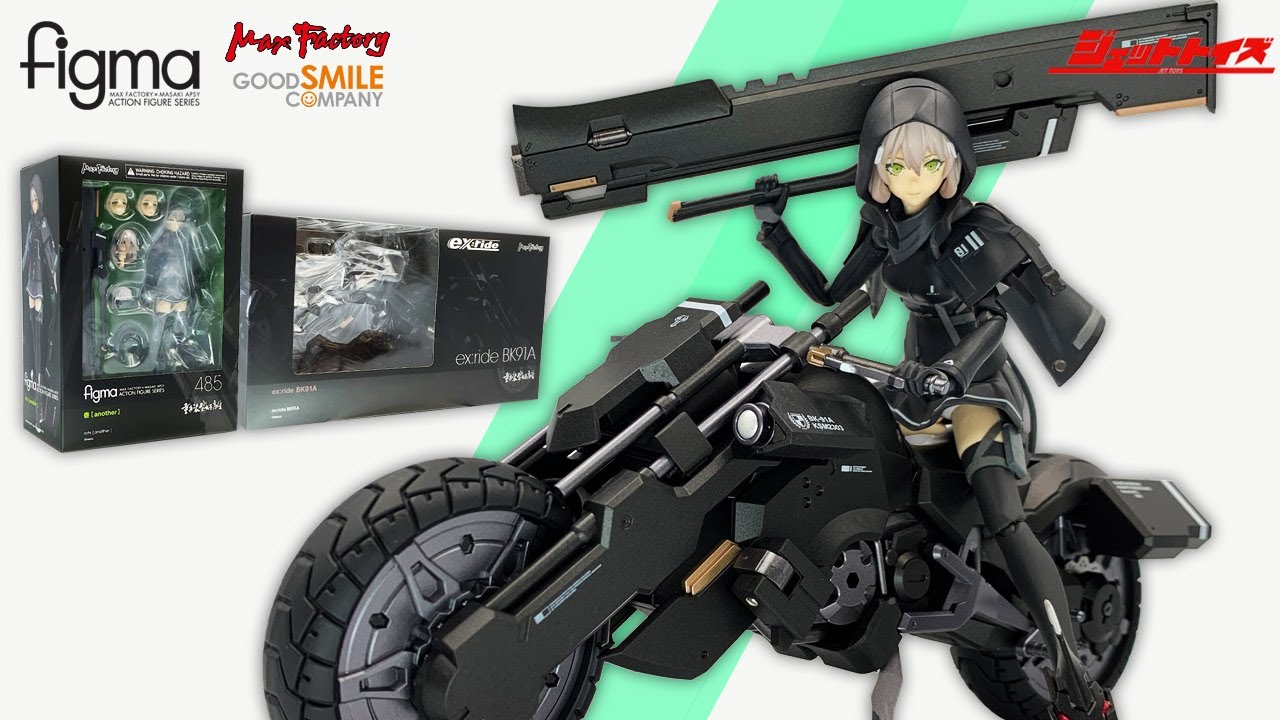 【重兵装型女子高生】壱［another］ + ex：ride BK91A を開封【figma Ichi Heavily Armed High School Girls neco 重兵裝型女高中生 壹】