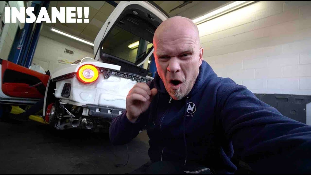 @AutoVlogOfficial installs Catless Full Fi EXHAUST on Ferrari F12 Berlinetta