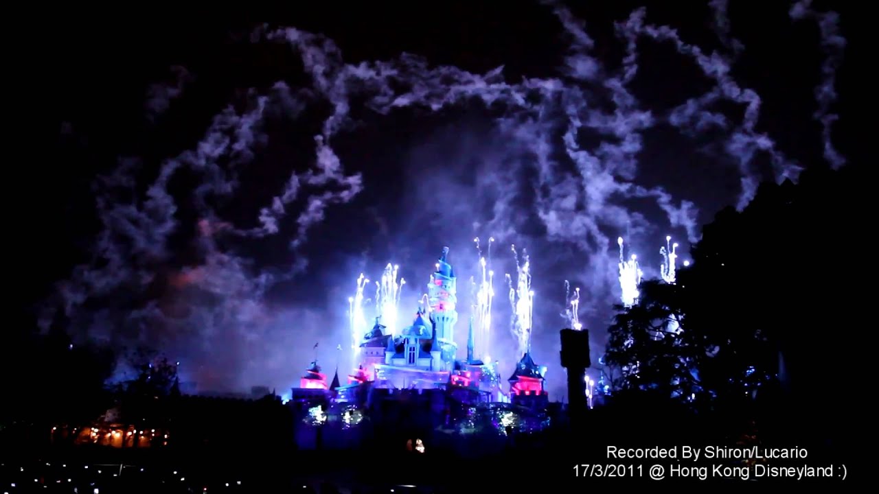 Hong Kong Disneyland Fireworks 'Disney In The Stars' 2011